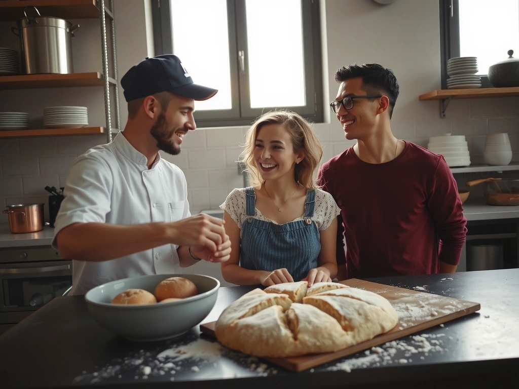 Sütőiskola tanfolyam hangulat